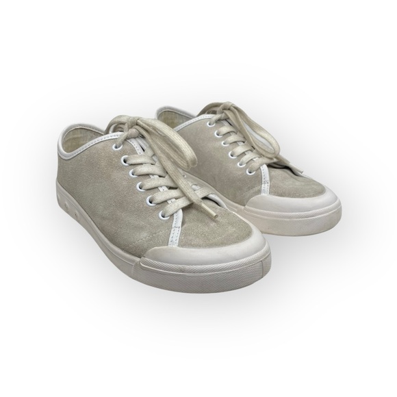 Rag & Bone 𖦹 Standard Issue Suede Sneaker 𖦹 Off White [Grey] 𖦹 Size 36 6M 𖦹 - Picture 9 of 16